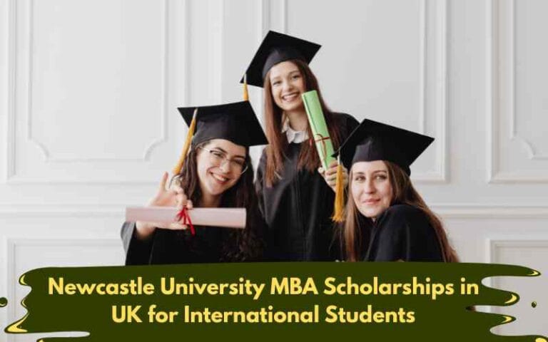 Newcastle University MBA Scholarships in UK (Fully Funded) for International Students
