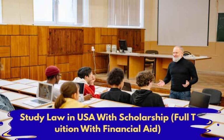 Study Law in USA With Scholarship