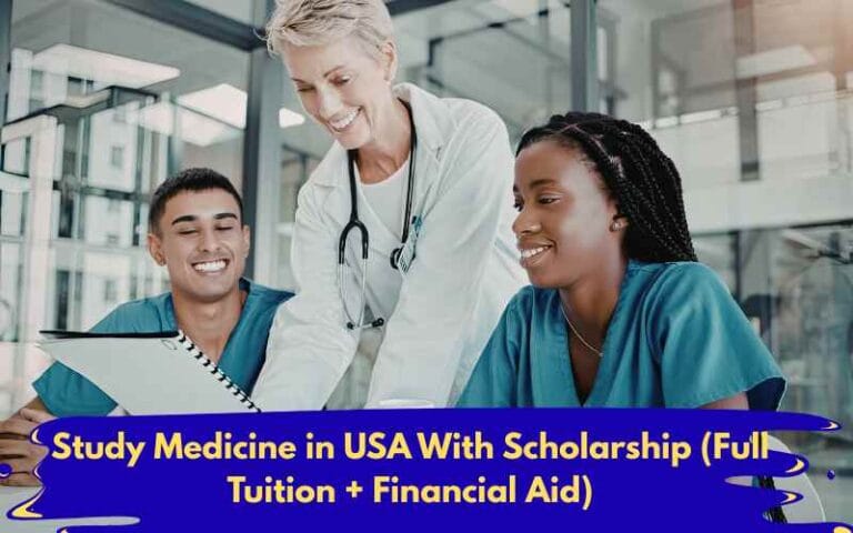 Study Medicine in USA With Scholarship